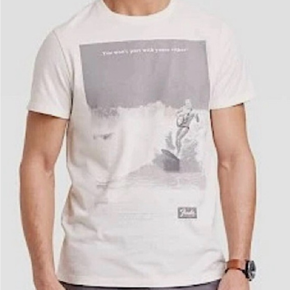 Goodfellow & Co Men's Fender Graphic Crewneck T-Shirt